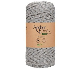 Corde de Coton Recyclé Macramé Anchor Crafty Fine Metallic - 250gr - Anchor