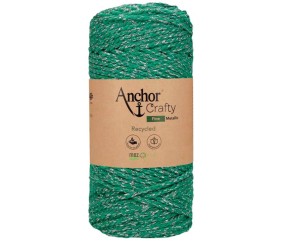 Corde de Coton Recyclé Macramé Anchor Crafty Fine Metallic - 250gr - Anchor