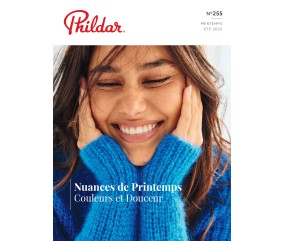 Catalogue Phildar N°255 – Nuances de Printemps, Printemps/Été 2025