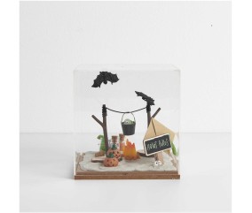 Set de décoration miniature d'Halloween pour le monde des lutins - Rico Design