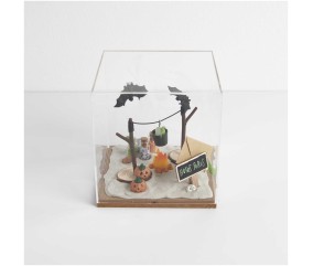 Set de décoration miniature d'Halloween pour le monde des lutins - Rico Design