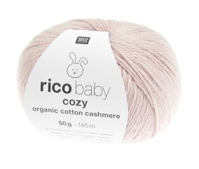 Pelote Rico Baby Cozy Organic Cotton Cashmere – Douceur et Naturel pour Bébé