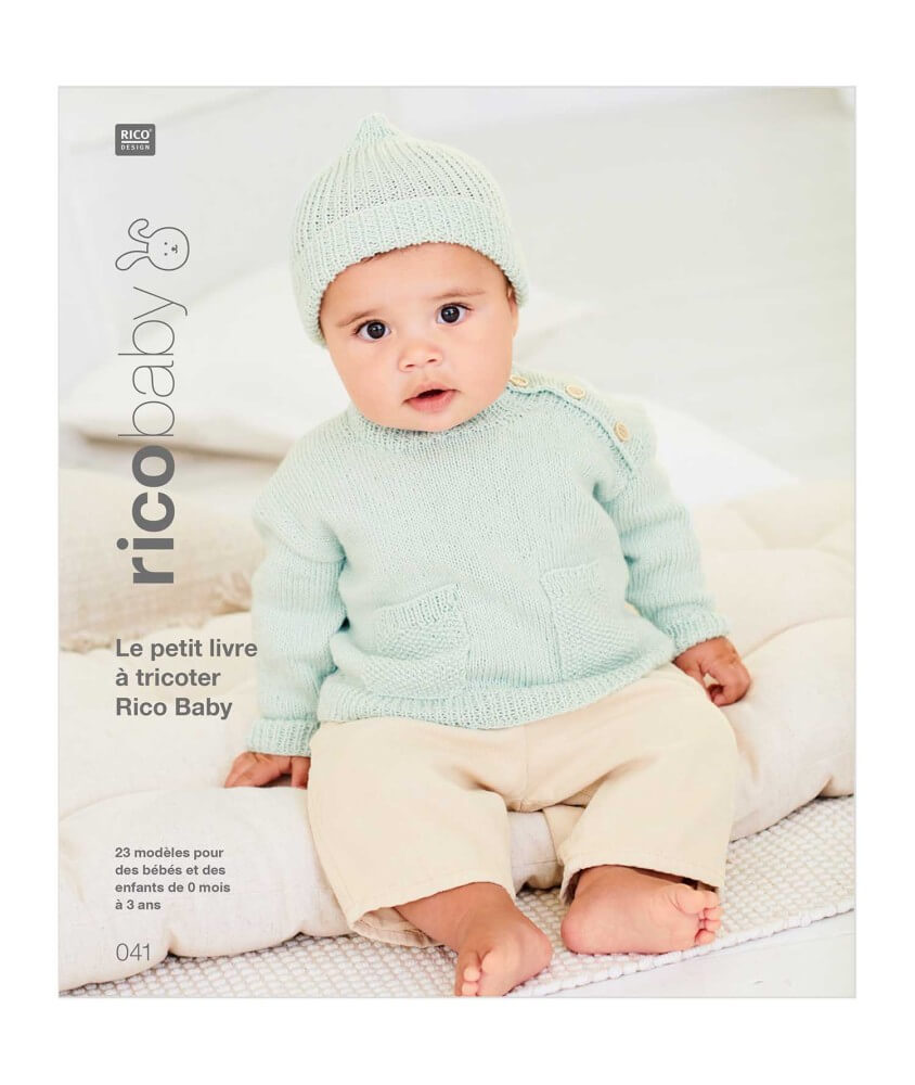 Le petit livre à tricoter Rico Baby - Rico Baby Cozy Organic Cotton Cashmere - Rico Design - N°41