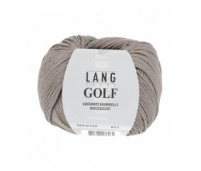 pelote coton Lang Yarns marron cotton