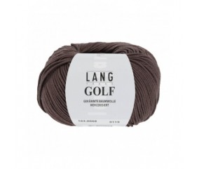 pelote coton Lang Yarns marron