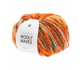 CREATIVE WOOLY WAVES - Rico Design orange