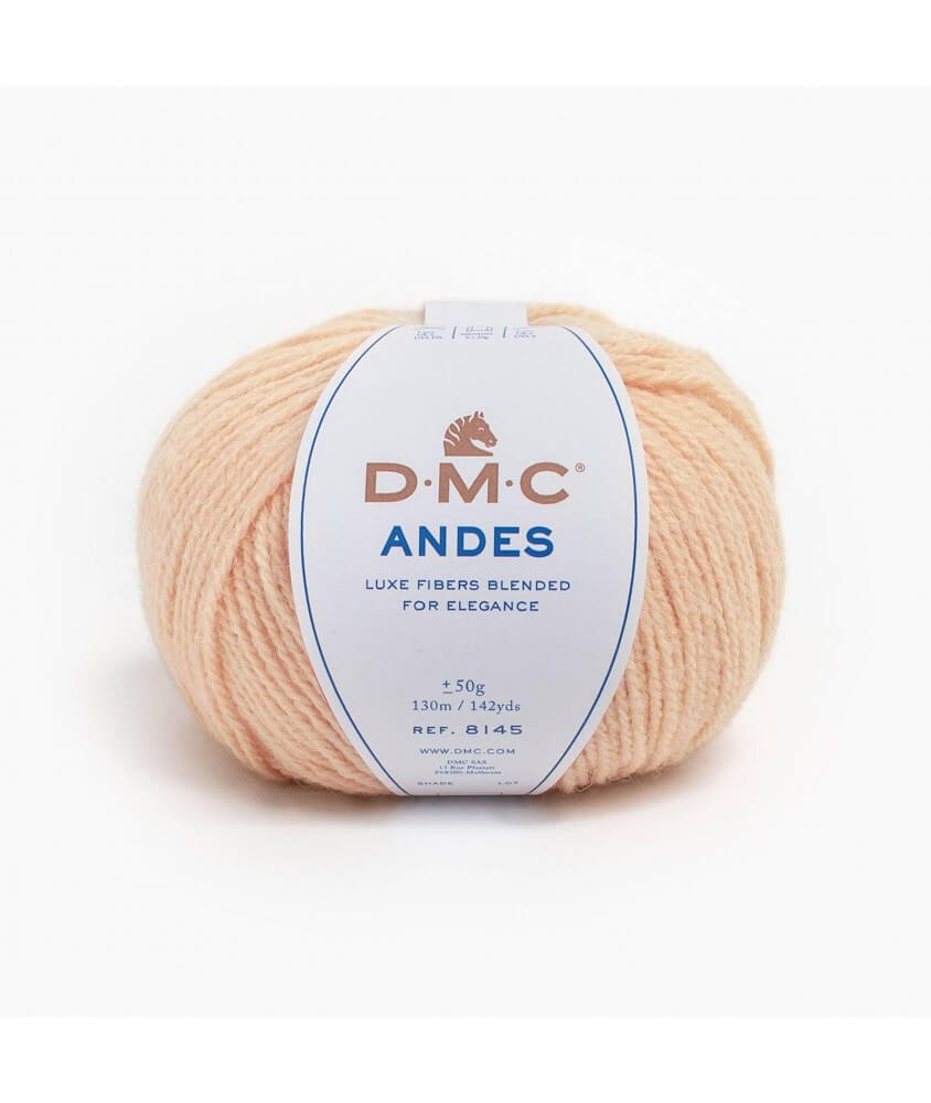 Pelote de laine alpaga ANDES - DMC Rose