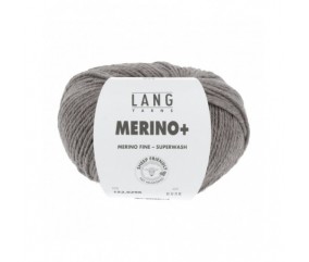 Laine MERINO PLUS - Lang Yarns + Sperenza gris 296