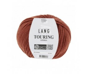  Laine à tricoter TOURING - Lang Yarns Sperenza pelote rouge 87 087