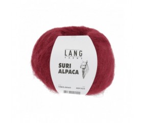 Pelote de 100% Alpaga SURI ALPACA - Lang rouge sperenza Yarns