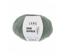 Pelote de 100% Alpaga SURI ALPACA - Lang Yarns vert sperenza